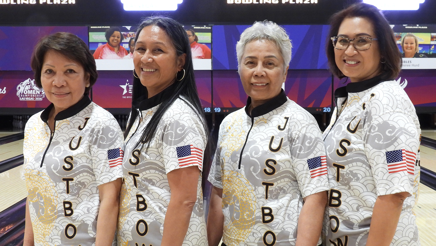 The members of Classic Bowling Center 1 at the 2026 USBC Women's Championships
